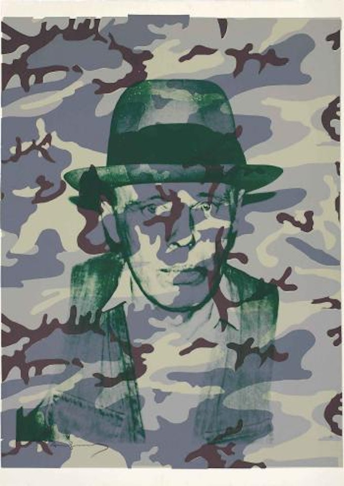 Joseph Beuys in Memoriam by Andy Warhol