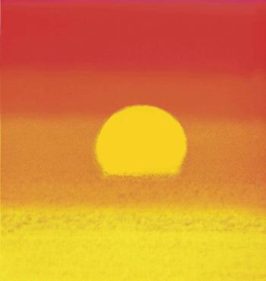 Sunset by Andy Warhol