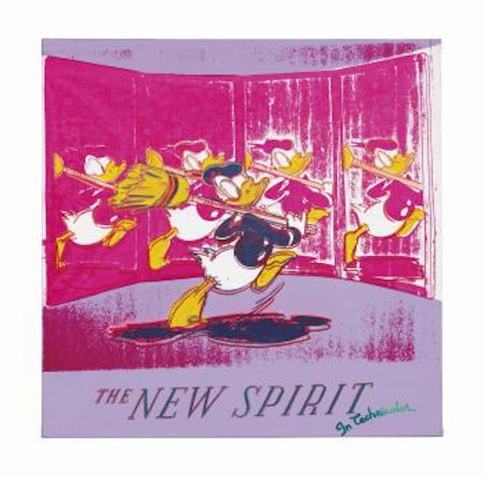 The New Spirit (Donald Duck) by Andy Warhol