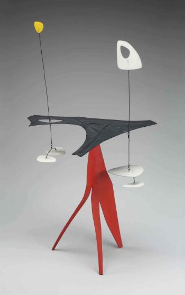 Black Palette, Red Spike by Alexander Calder