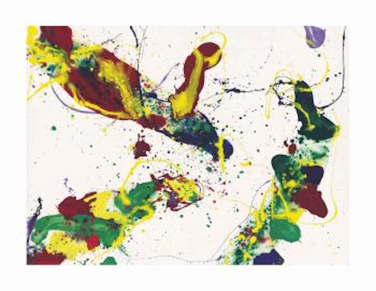 Hail Hailey by Sam Francis