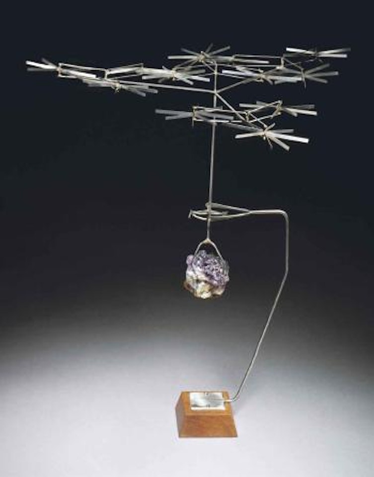 Twelve Rotors With Amethyst by George Rickey