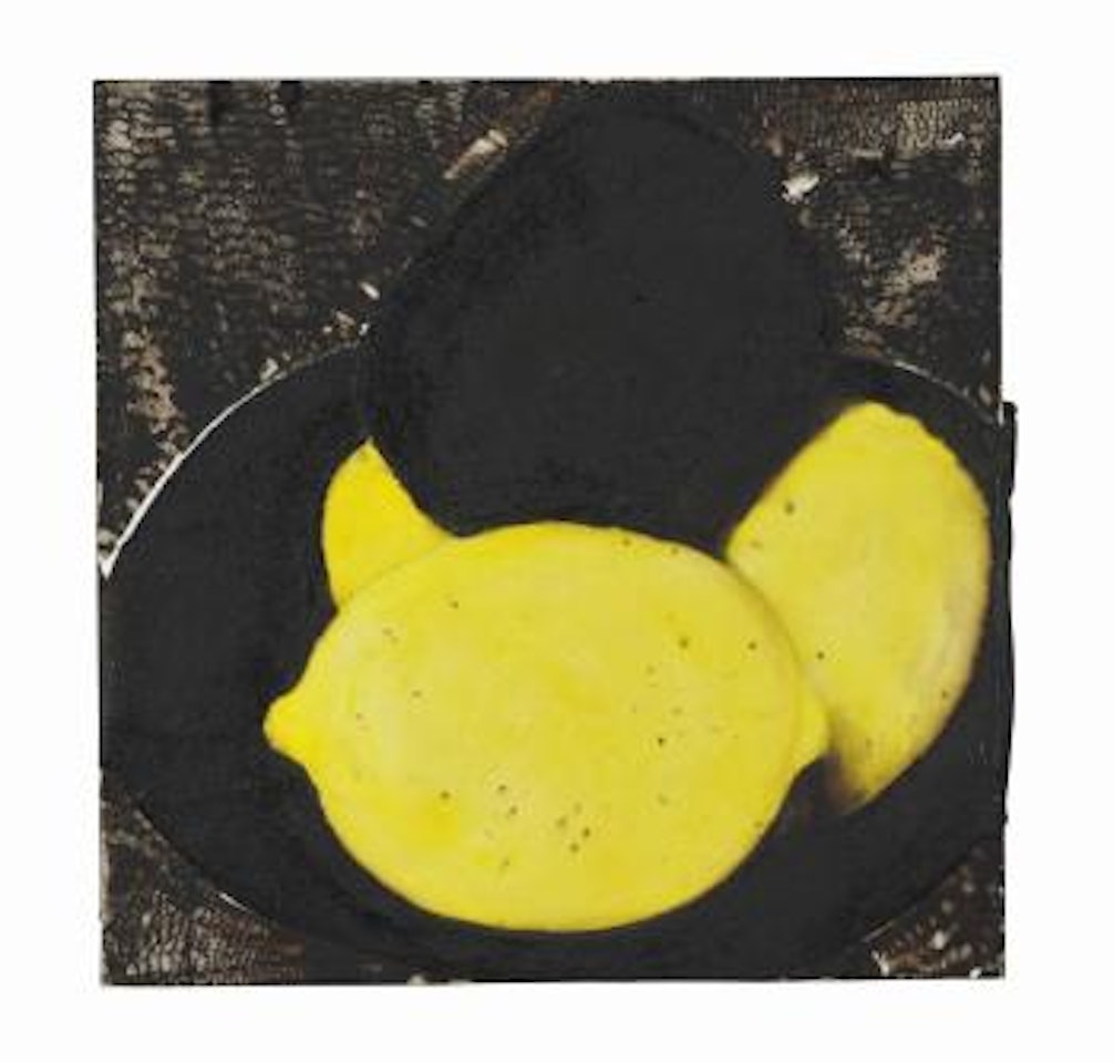 Four Lemons March 21 1985 by Donald Sultan