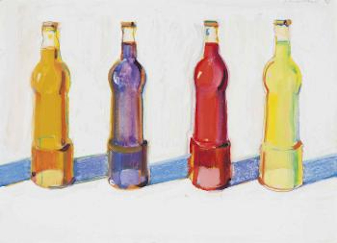 4 Sodas by Wayne Thiebaud