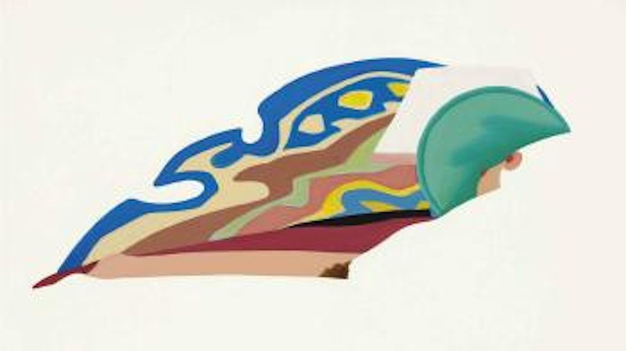Study for Nude with Bad Abstract Painting by Tom Wesselmann