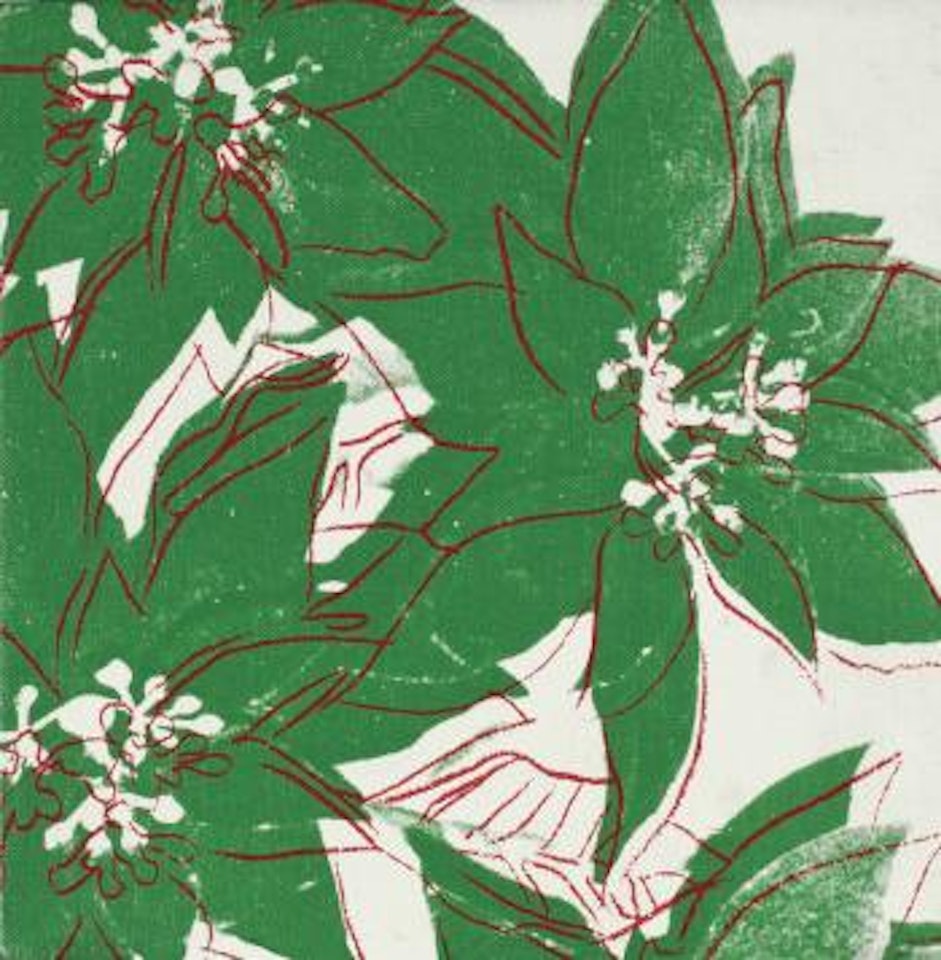 Poinsettias by Andy Warhol