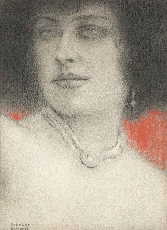 Étude de Femme by Fernand Khnopff