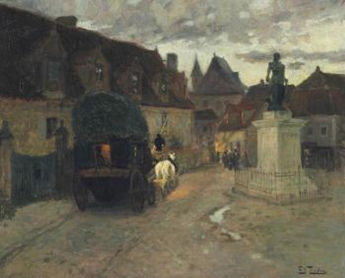 Place Marbot, Beaulieu-sur-Dordogne by Fritz Thaulow