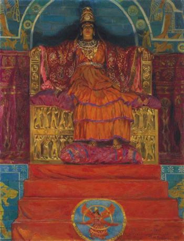 The Queen of Assyria by Georges Antoine Rochegrosse