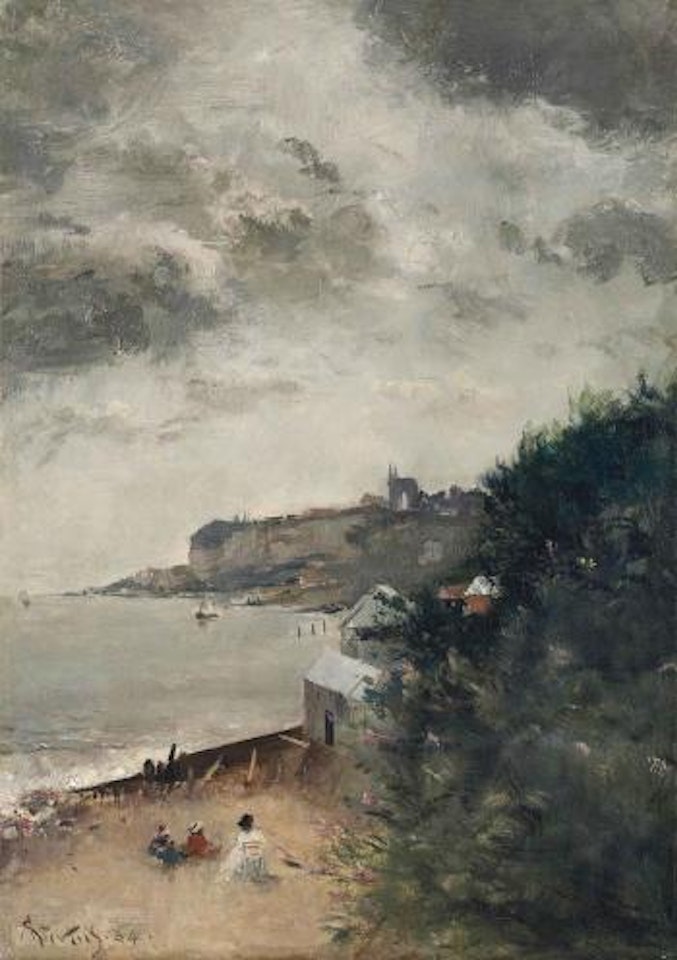 Vue de St. Adresse, Le Havre by Alfred Stevens