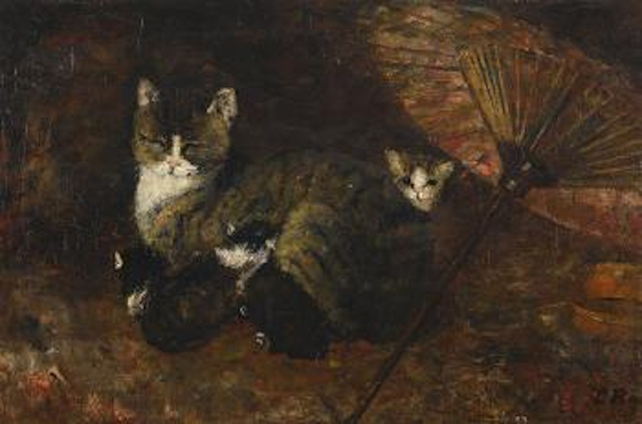 Die Katzenfamilie. by Henriette Ronner-Knip