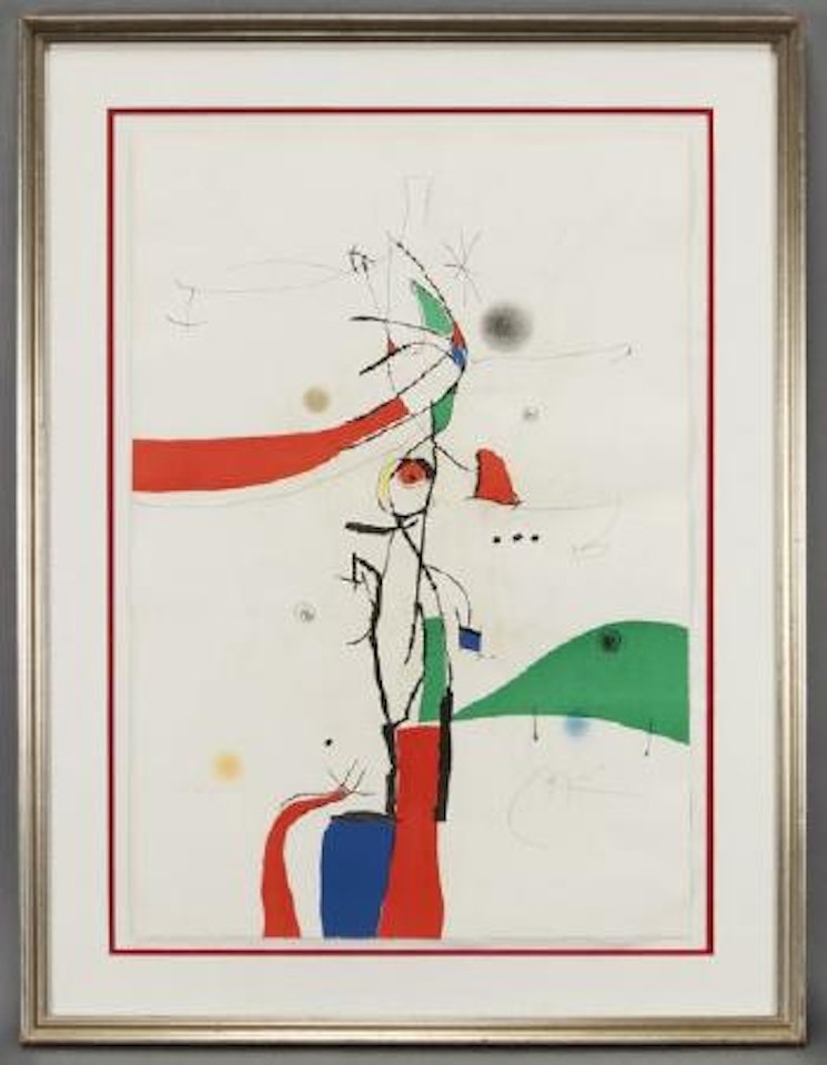 Demi-Mondaine a sa fenetre by Joan Miró