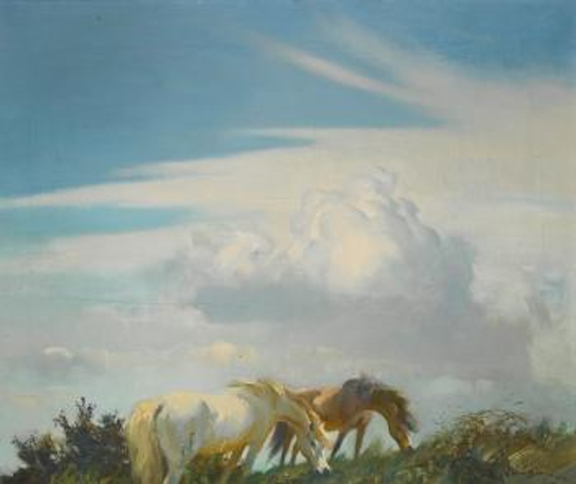 October Sky by Edward Seago