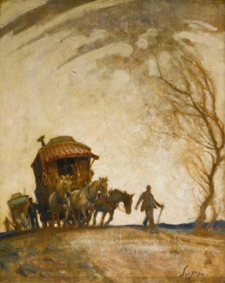 The Crest Of The Hill by Edward Seago