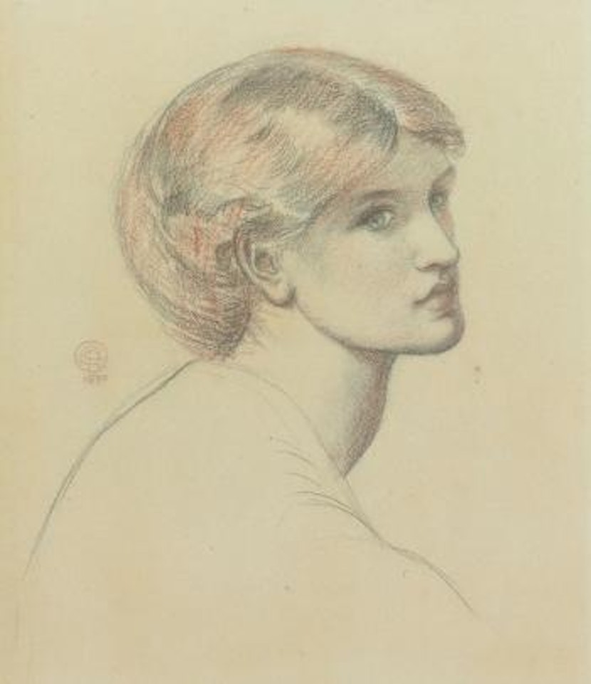 Alexa Wilding, a Study For Dante's Dream by Dante Gabriel Rossetti