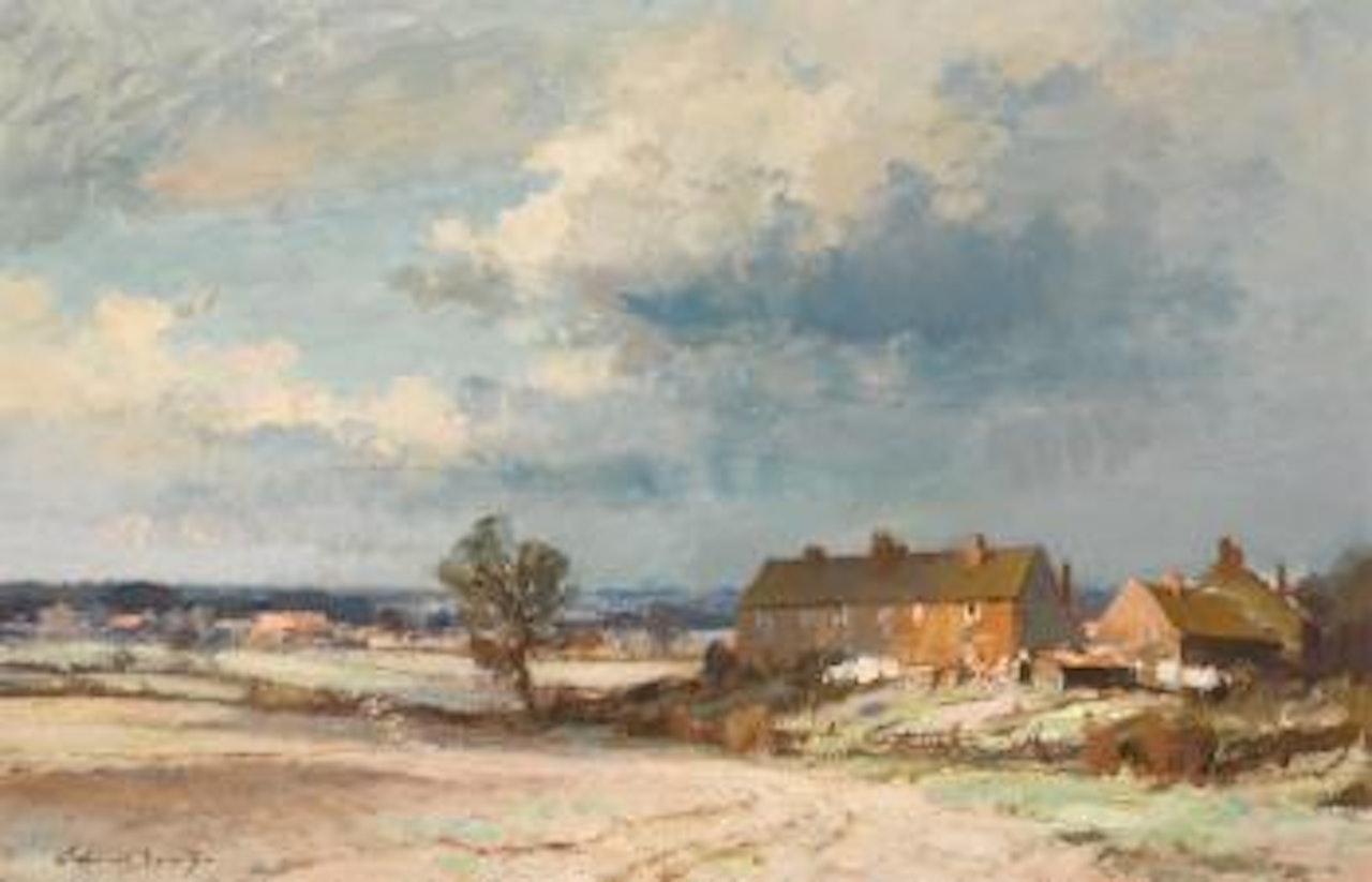 Landscape Near Blythborough, Suffolk by Edward Seago