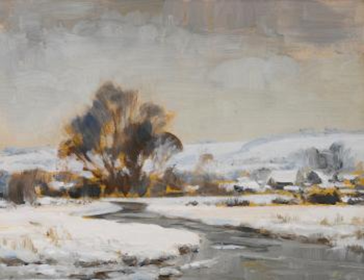 Winter Landscape by Edward Seago