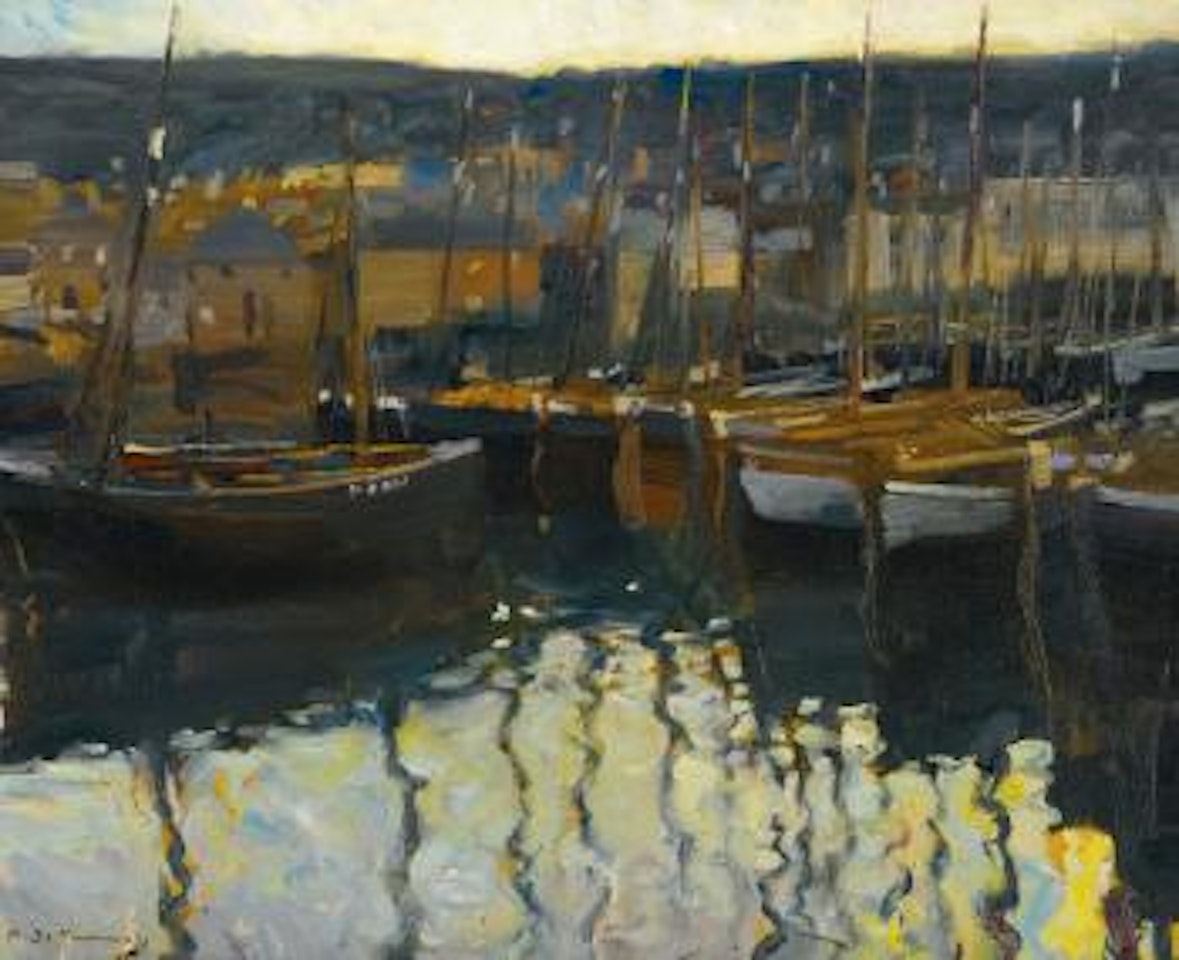 Polperro by Alfred James Munnings