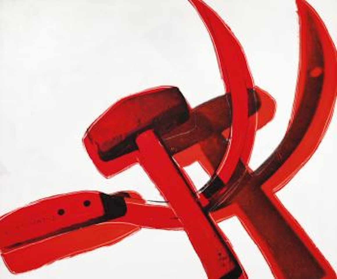 Hammer And Sickle by Andy Warhol