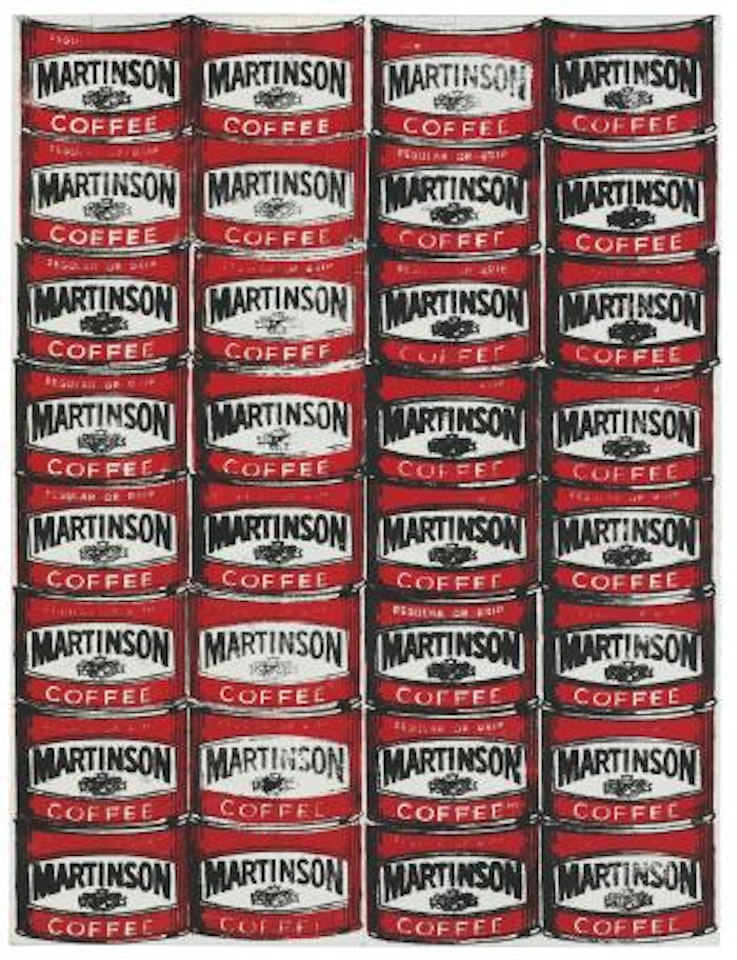 Martinson Coffee by Andy Warhol