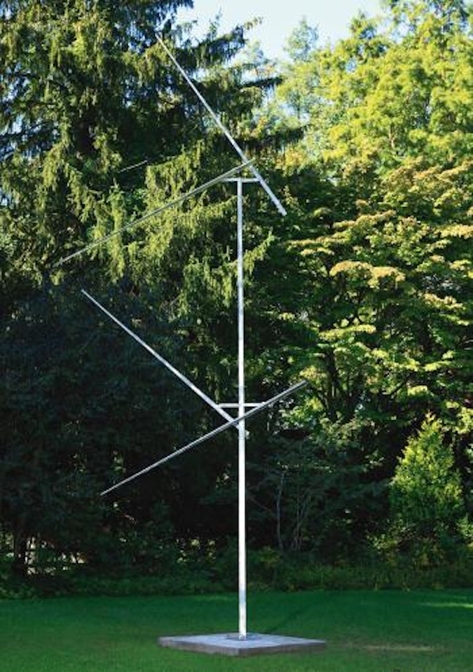 Divided Square Oblique VI by George Rickey