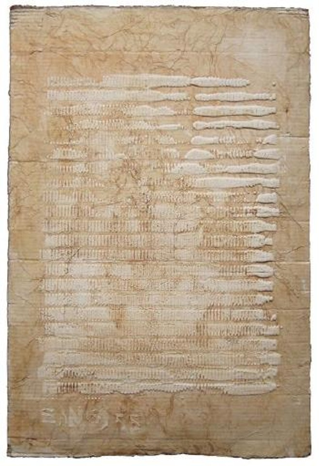 Peintures-relief by Herbert Zangs