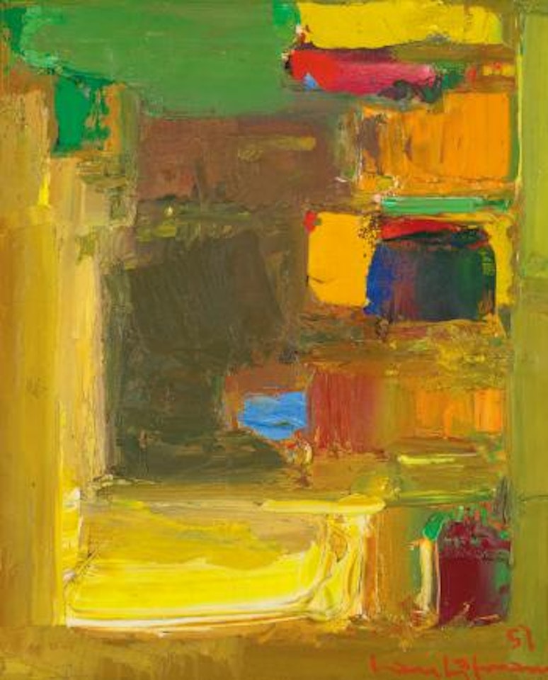 Yellow Accent by Hans Hofmann