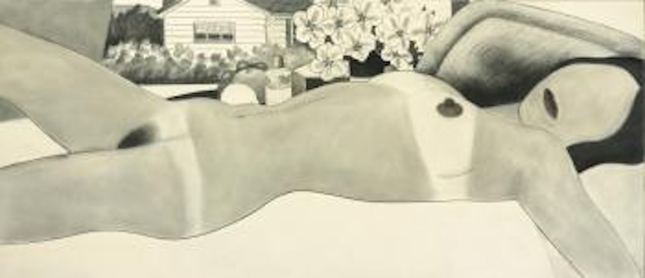Drawing For Nude On a Couch by Tom Wesselmann