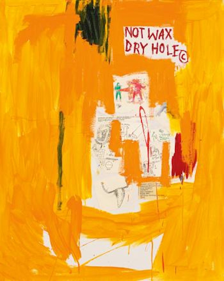 Orange by Jean-Michel Basquiat