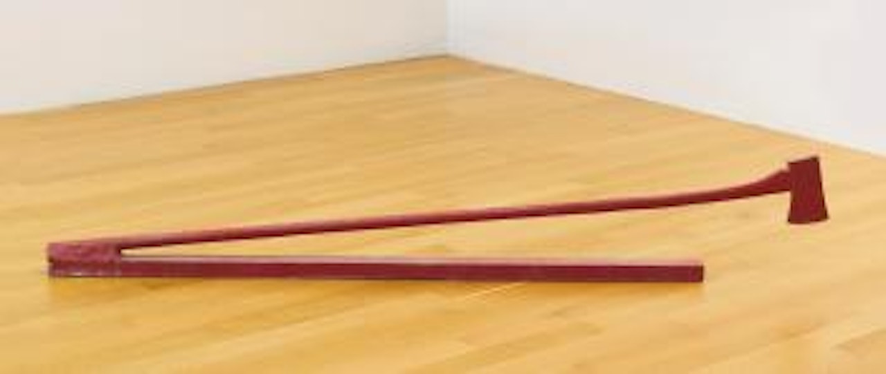 Red Axe by Jim Dine