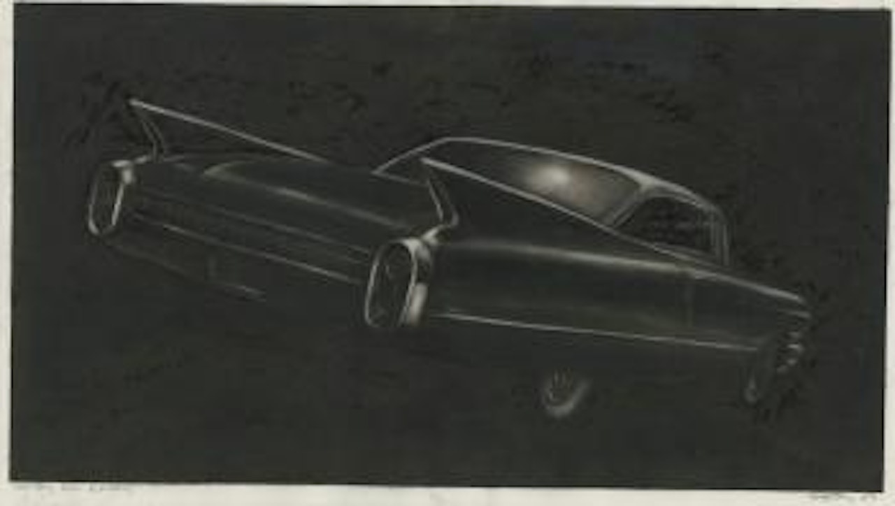 Study For Caddy by Robert Longo