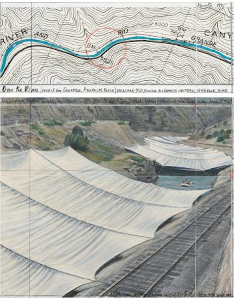 Over The River (Project For Colorado, Arkansas River) by Christo
