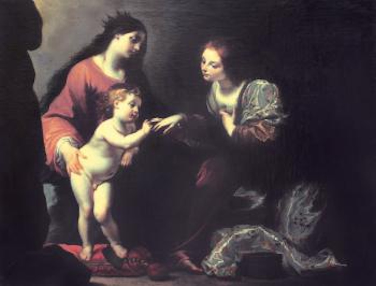 Il matrimonio mistico di Santa Caterina by Simone Pignoni