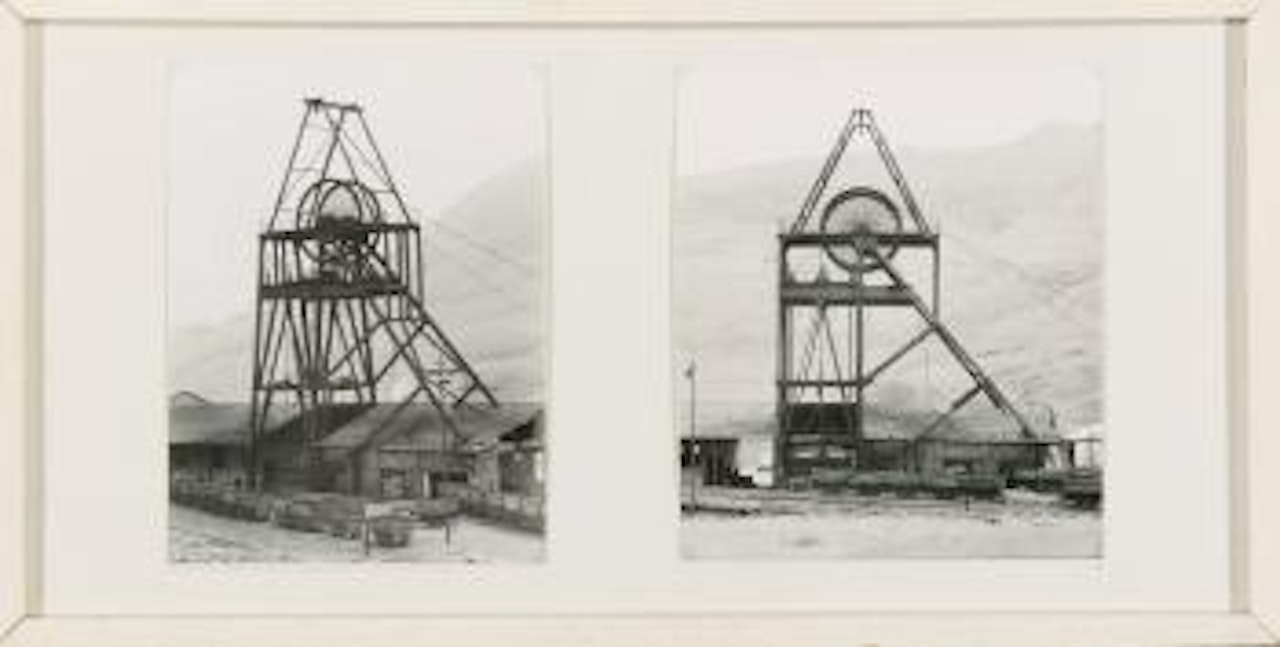 Glenn Rhondda Colliery, Treherbert, South Wales by Bernd & Hilla Becher