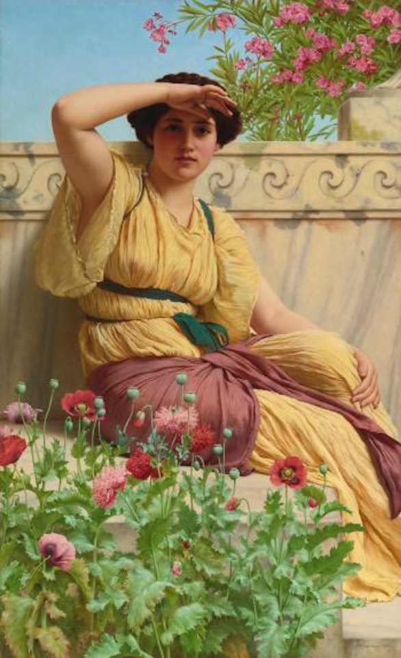 A Tryst by JOHN WILLIAM GODWARD, R.B.A.