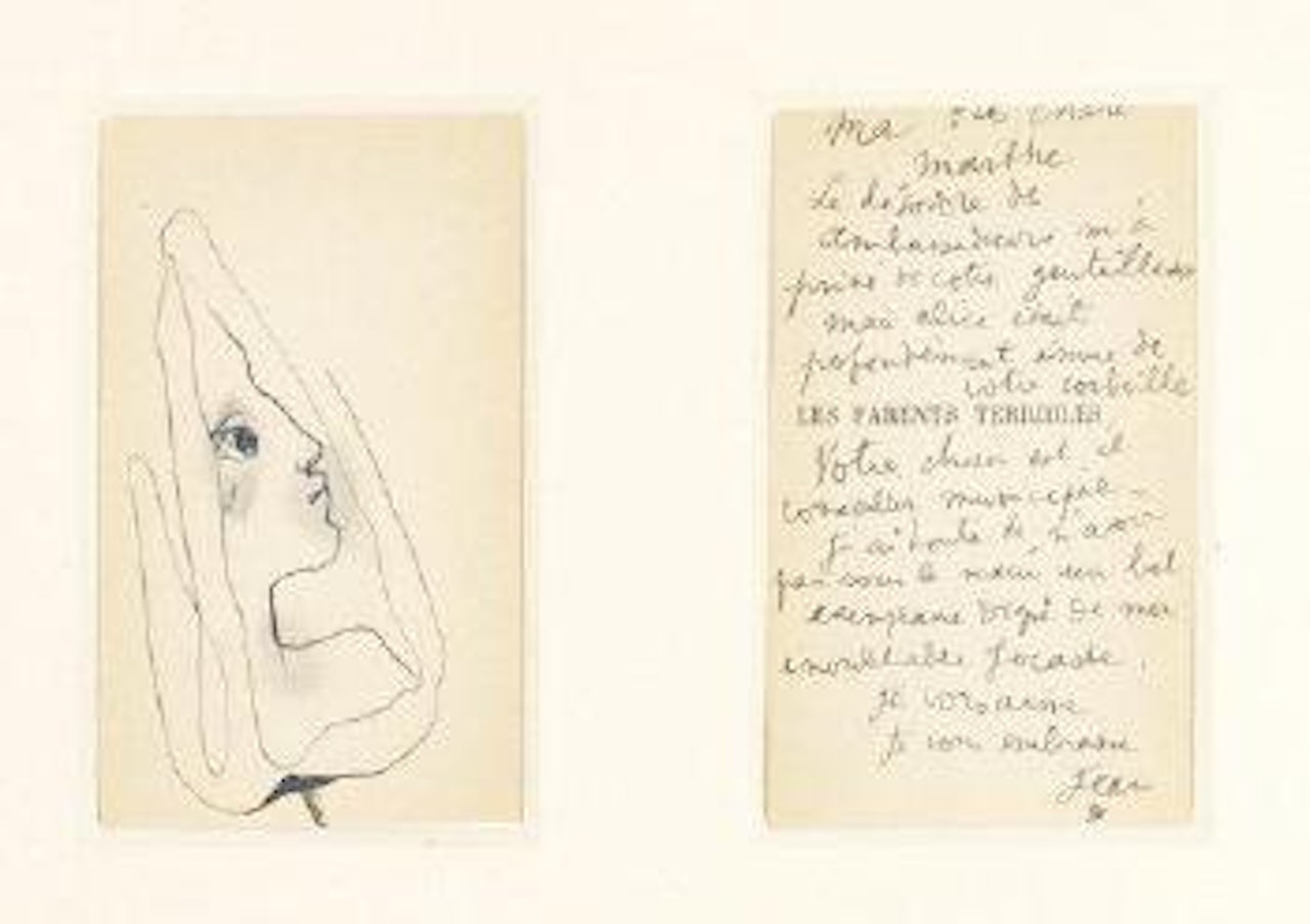 Profil by Jean Cocteau