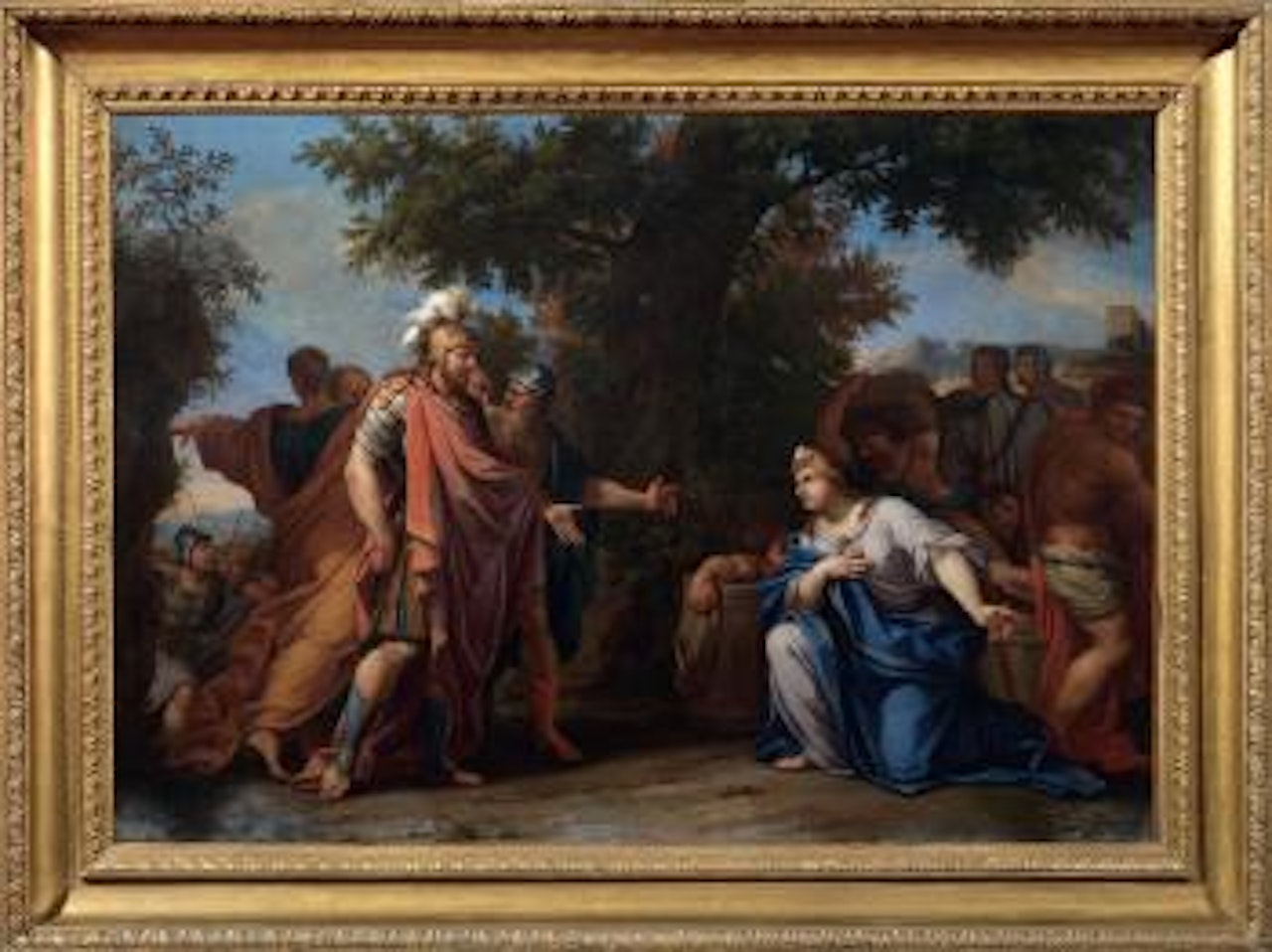 Ester e Assuero by Roman School