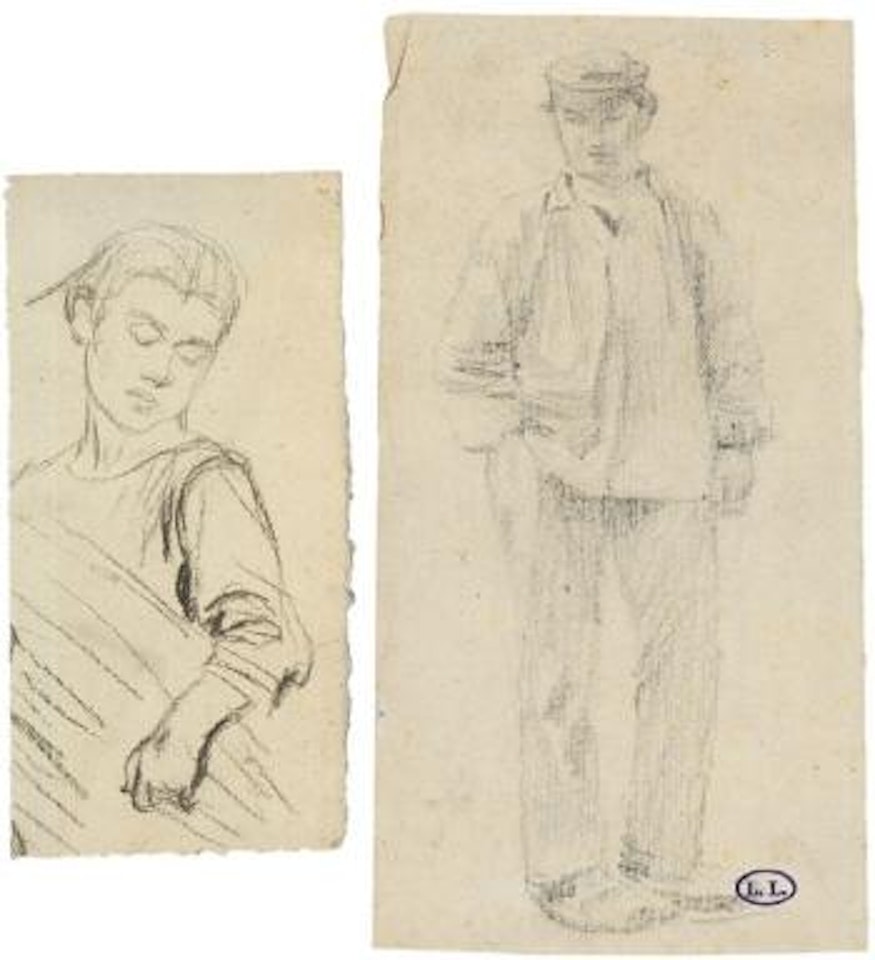 Figure by Léon Augustin Lhermitte