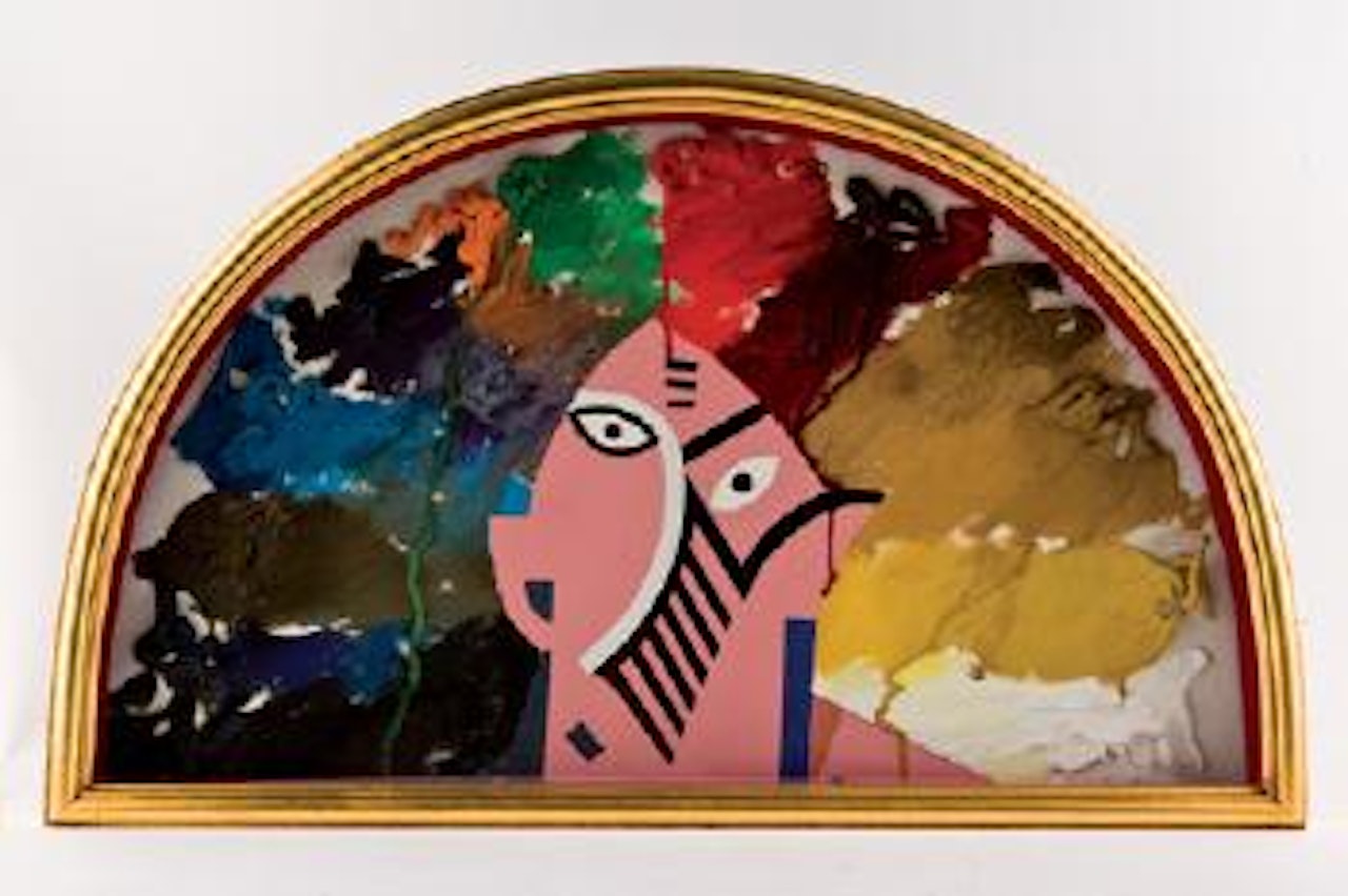 Rostro picassiano by Manolo Valdés