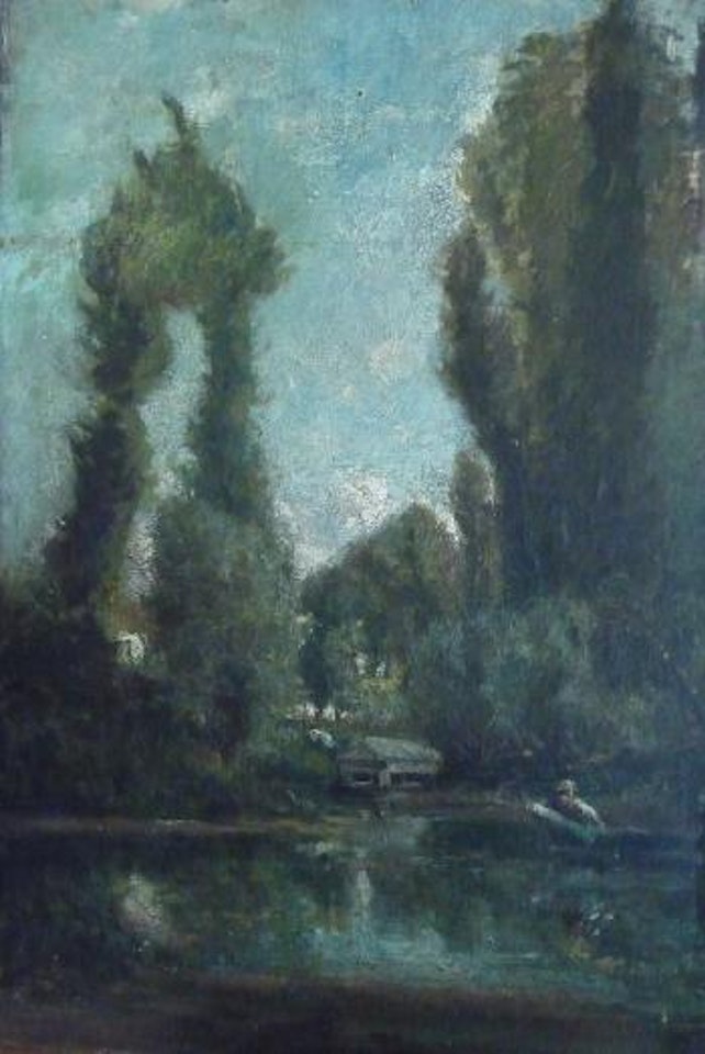 Repos en barque by Julien Dupré
