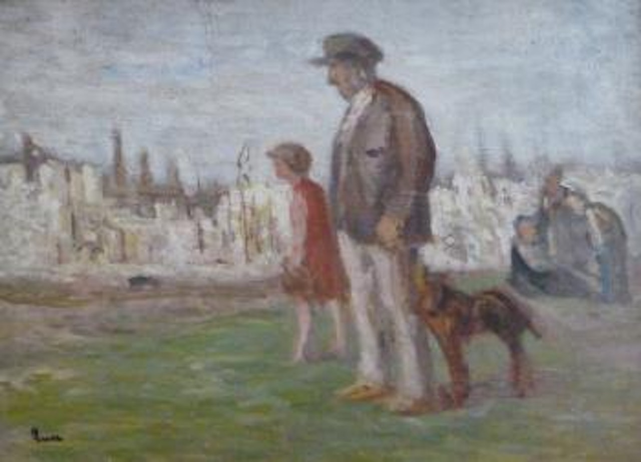 Promenade by Maximilien Luce