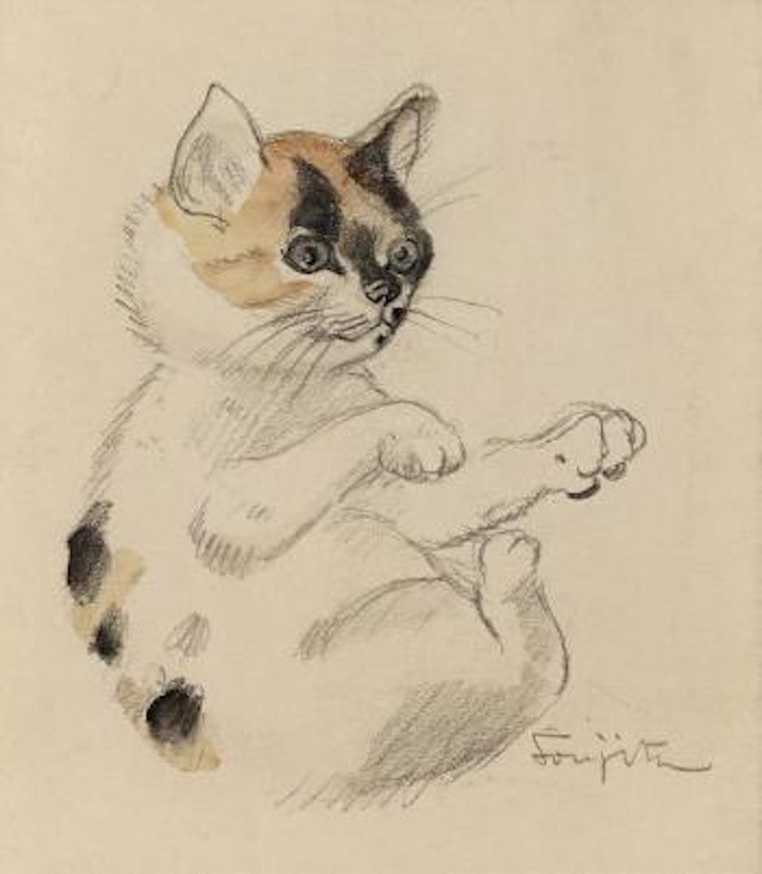 Chaton by Leonard Tsuguharu Foujita