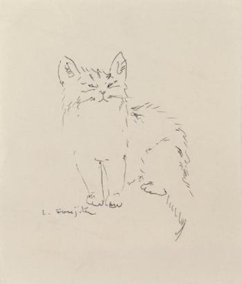 Chaton by Leonard Tsuguharu Foujita