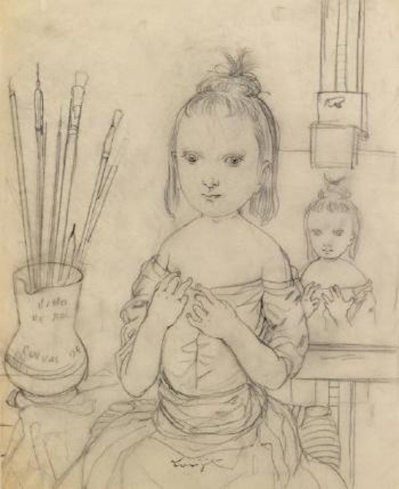L'enfant d'artiste by Leonard Tsuguharu Foujita