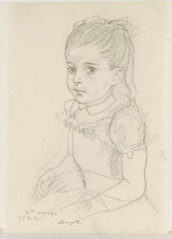 Mademoiselle Argeaga by Leonard Tsuguharu Foujita