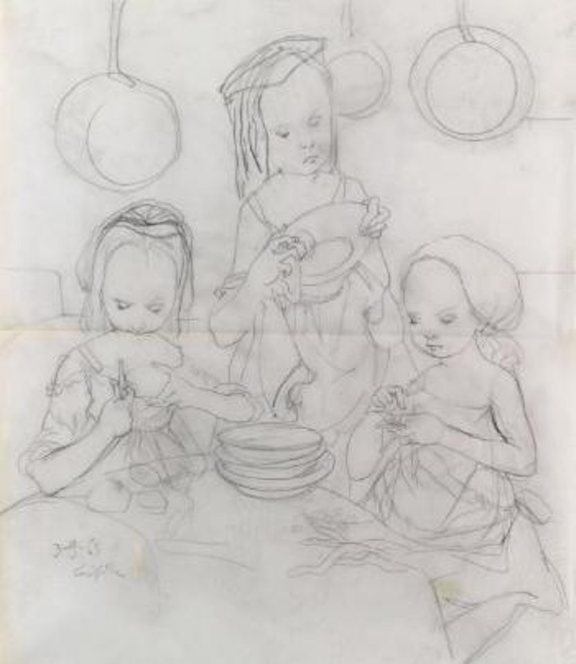 La vaisselle by Leonard Tsuguharu Foujita