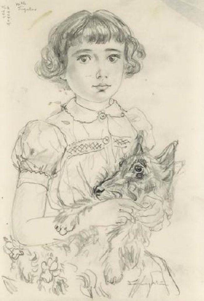 Mademoiselle Sigalas by Leonard Tsuguharu Foujita