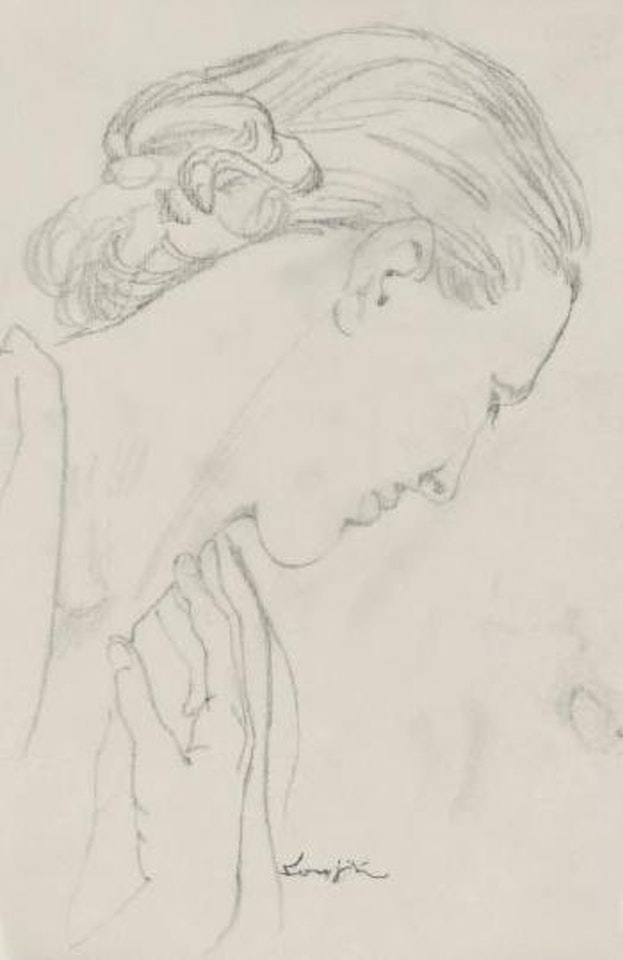 Tristesse by Leonard Tsuguharu Foujita