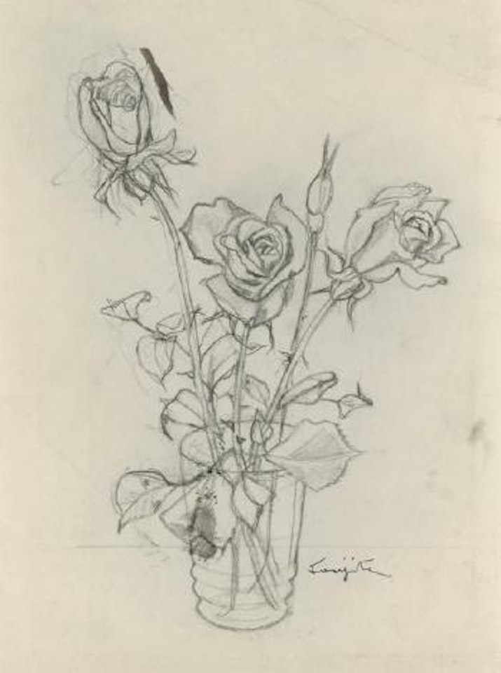 Vase anthropomorphique by Leonard Tsuguharu Foujita