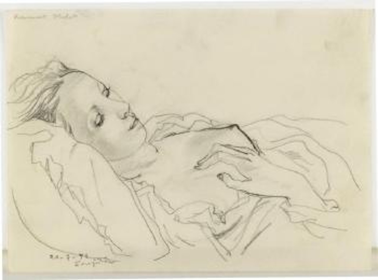 Le soupir by Leonard Tsuguharu Foujita